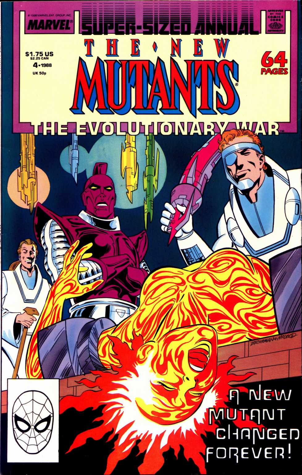 Read online The New Mutants comic -  Issue # _Annual 4 - 1