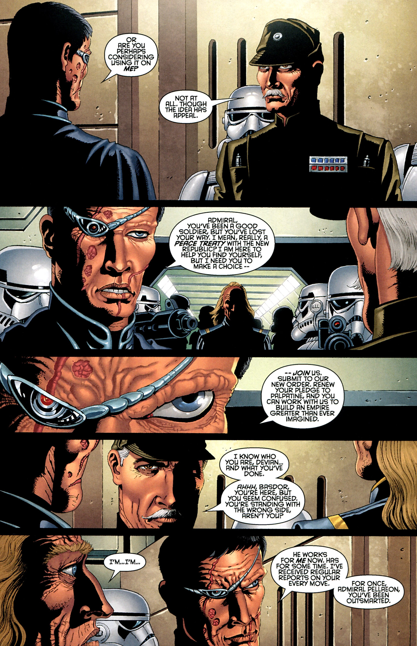 Read online Star Wars: Crimson Empire III - Empire Lost comic -  Issue #6 - 7