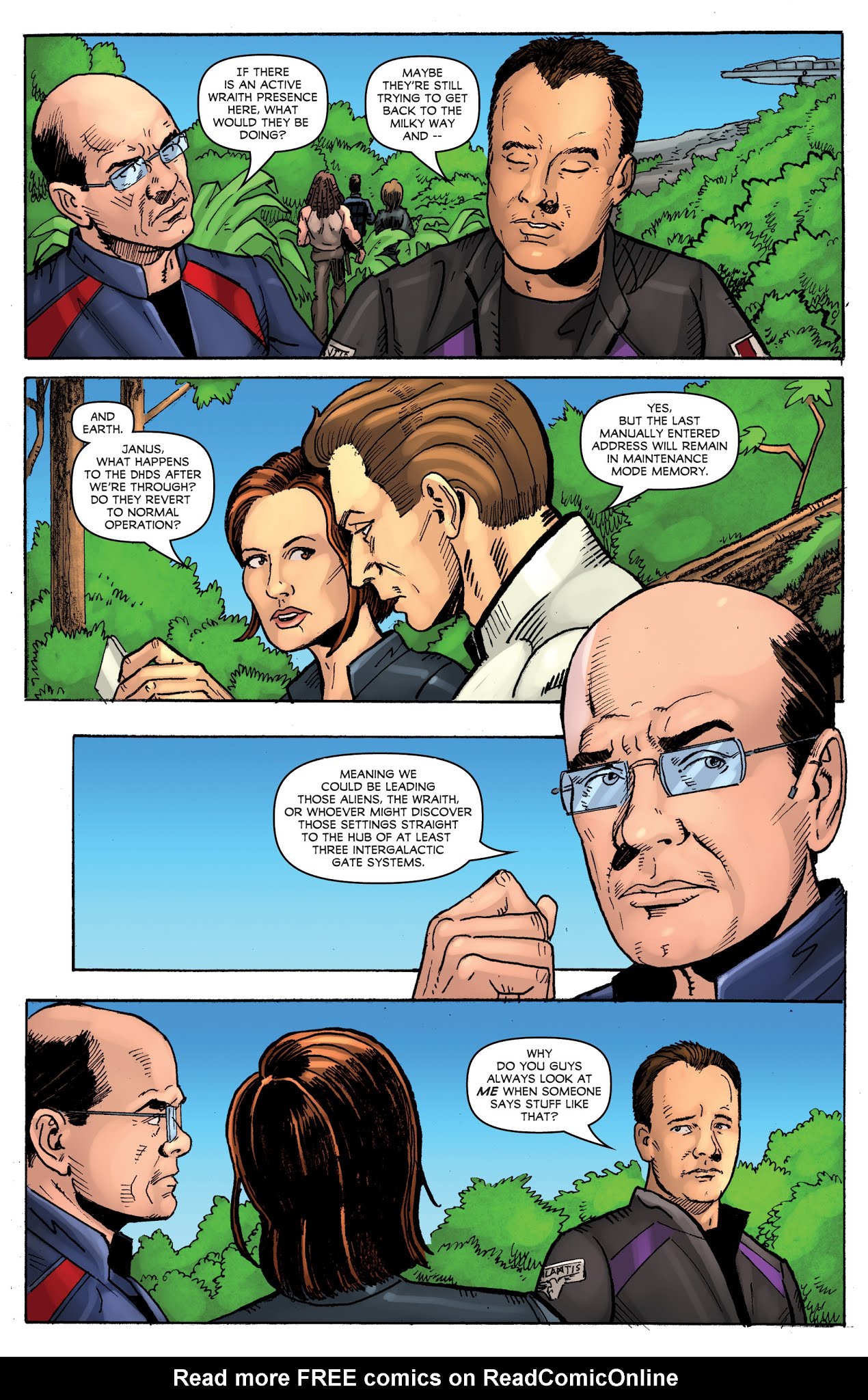 Read online Stargate Atlantis: Singularity comic -  Issue #3 - 8