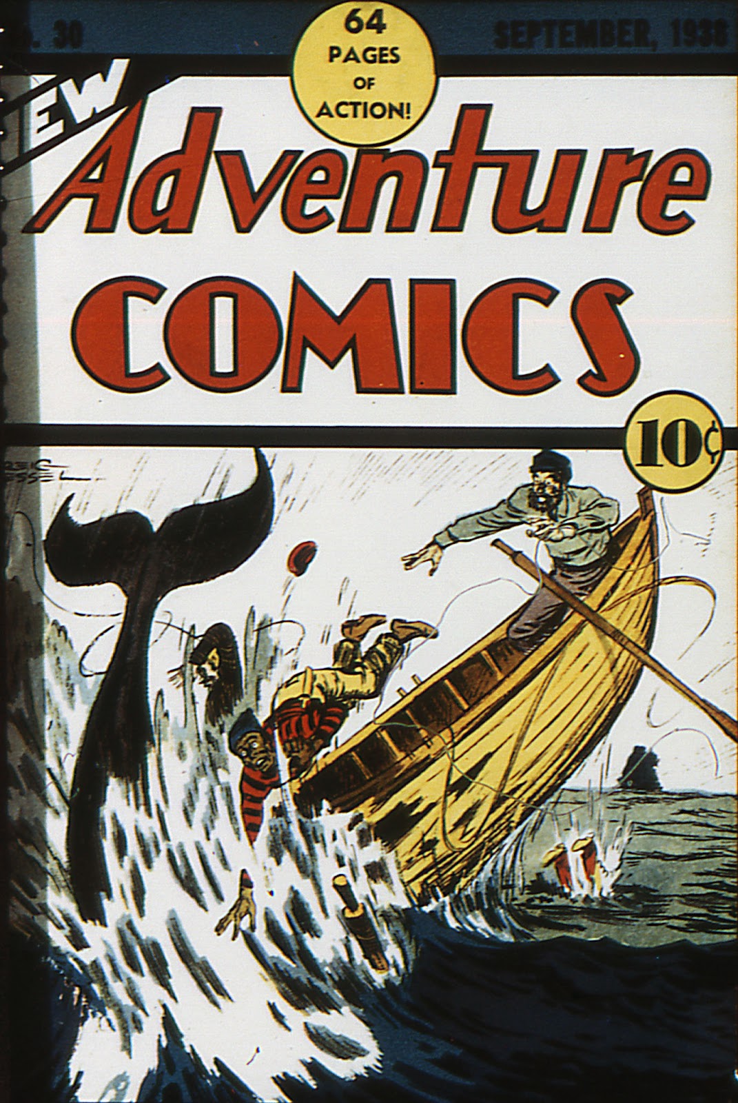 Adventure Comics (1938) issue 30 - Page 1