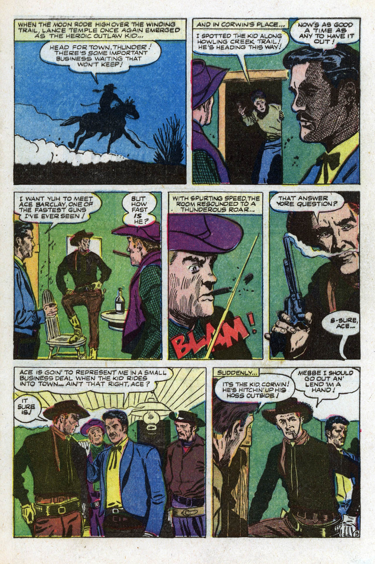 Read online The Outlaw Kid (1954) comic -  Issue #11 - 5