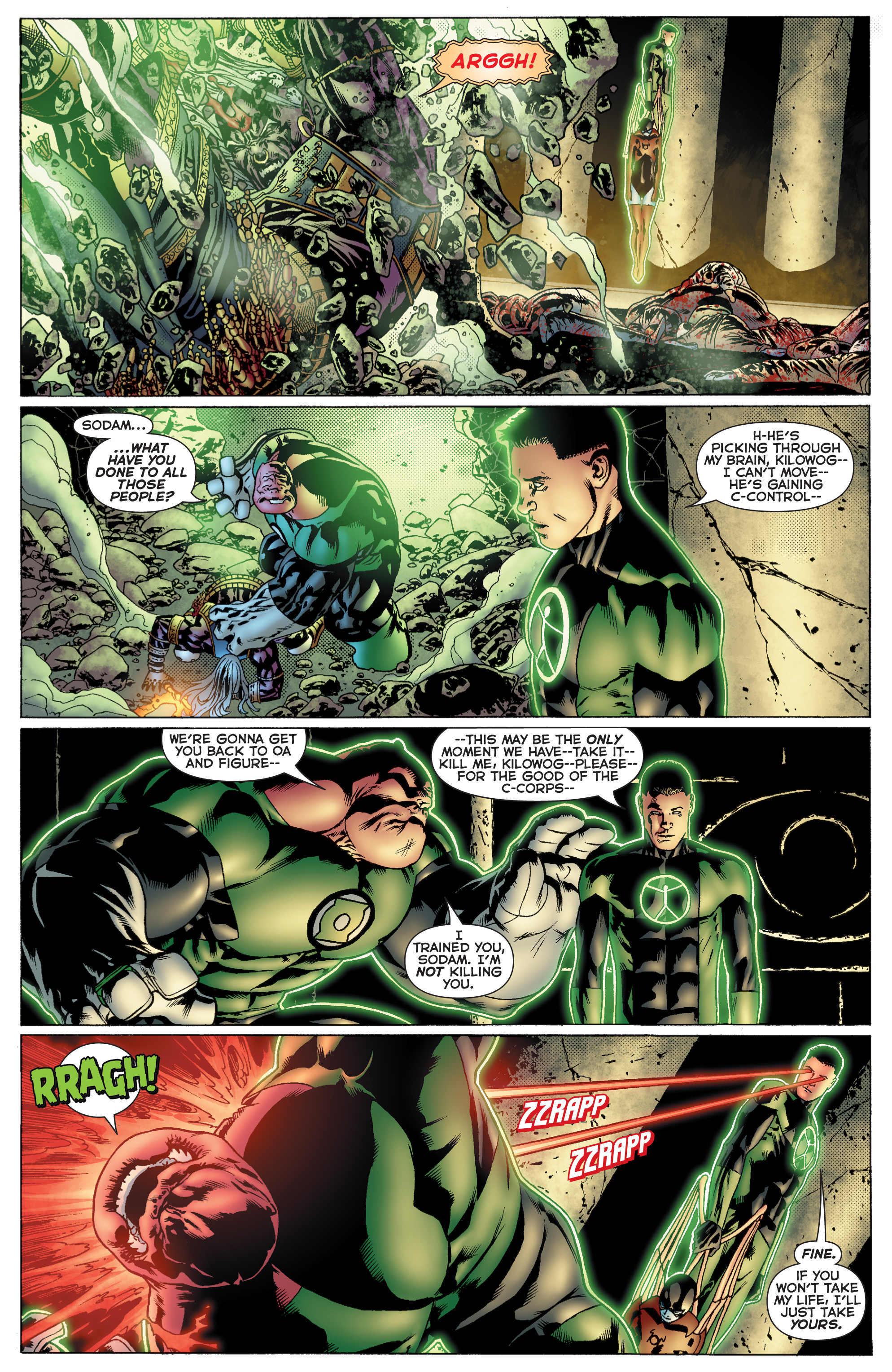 Read online Green Lantern: Emerald Warriors comic -  Issue #7 - 19