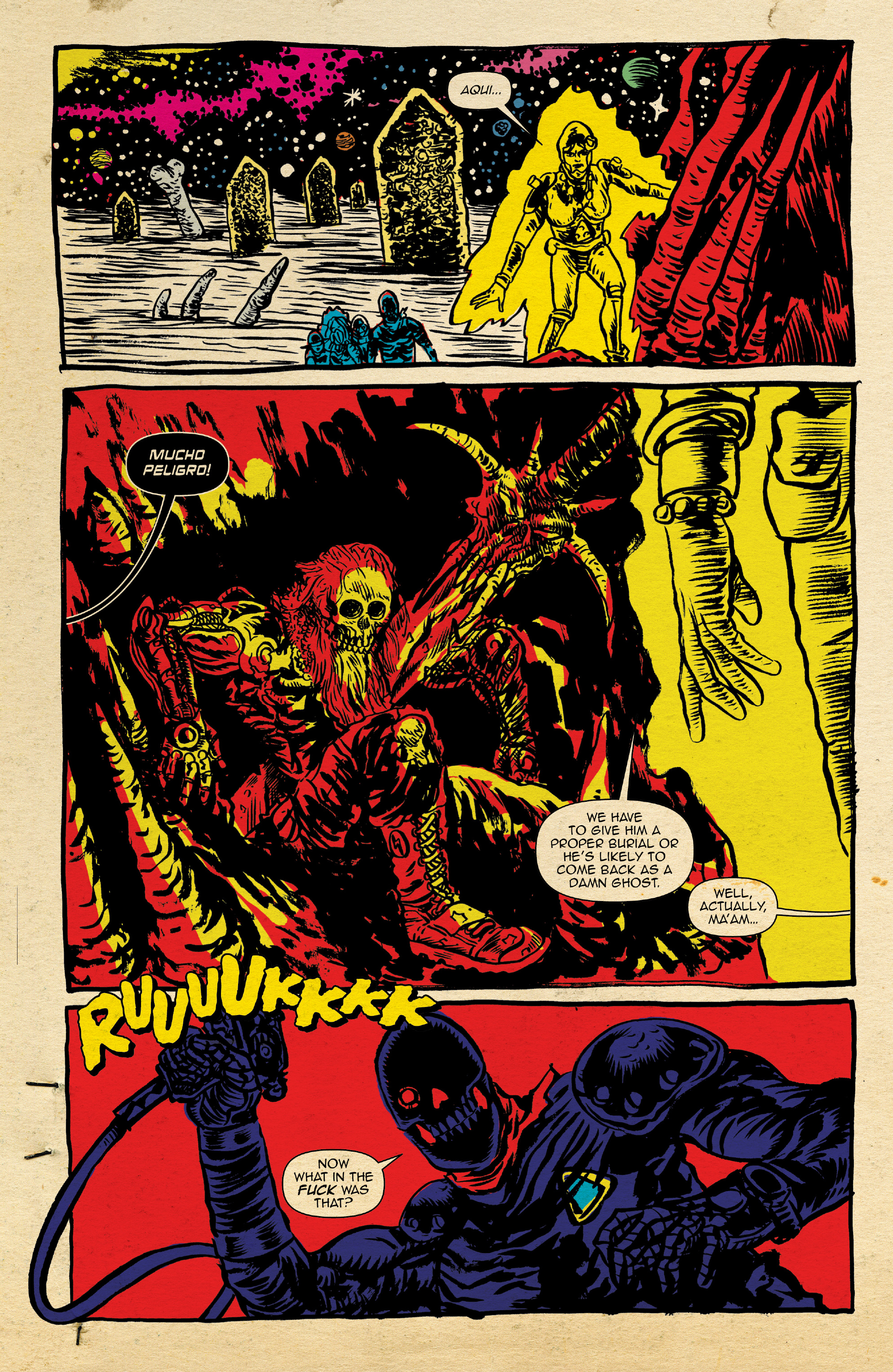 Read online Space Riders: Galaxy of Brutality comic -  Issue #2 - 16