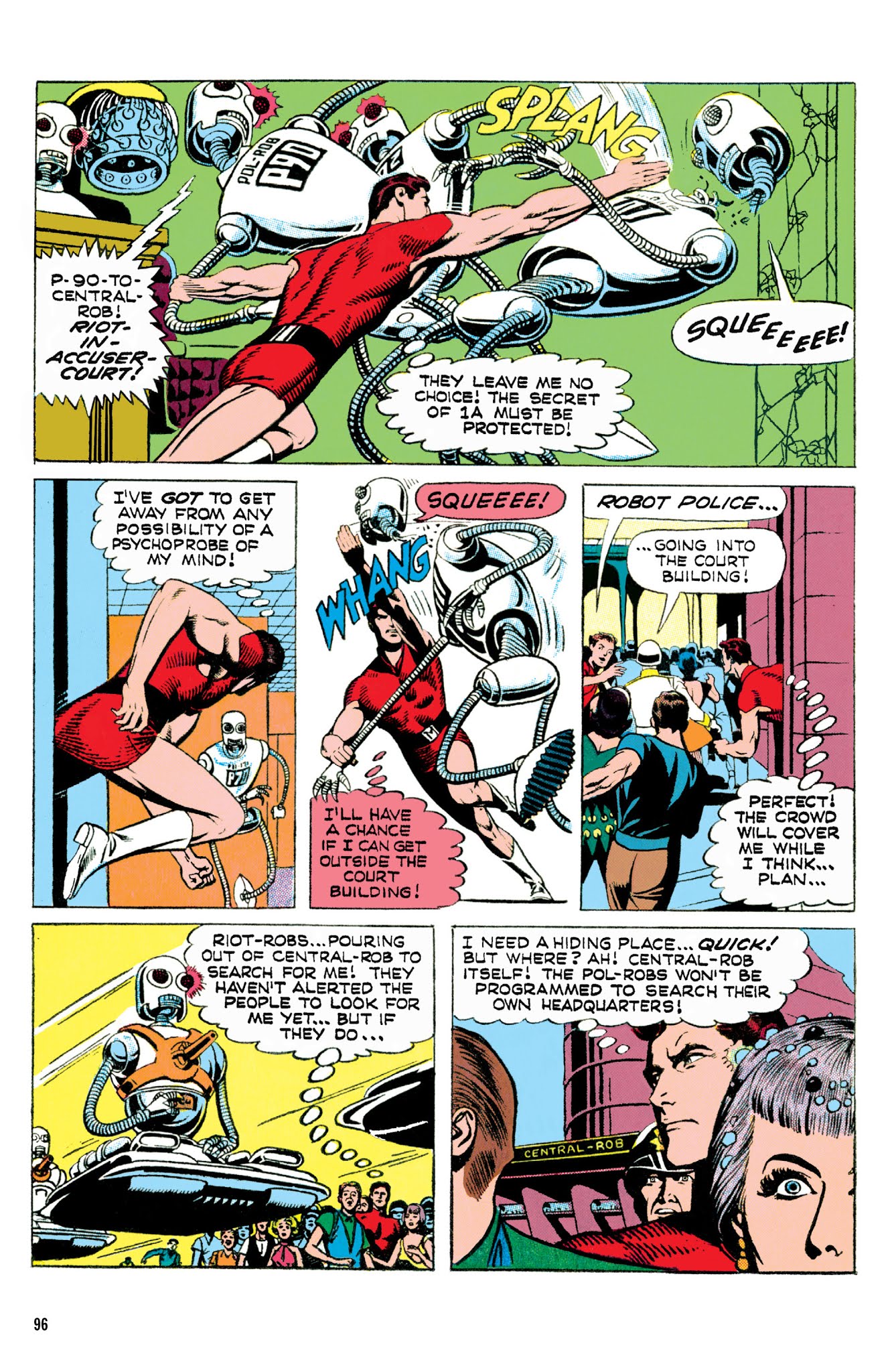 Read online Magnus, Robot Fighter Archives comic -  Issue # TPB 3 (Part 1) - 96