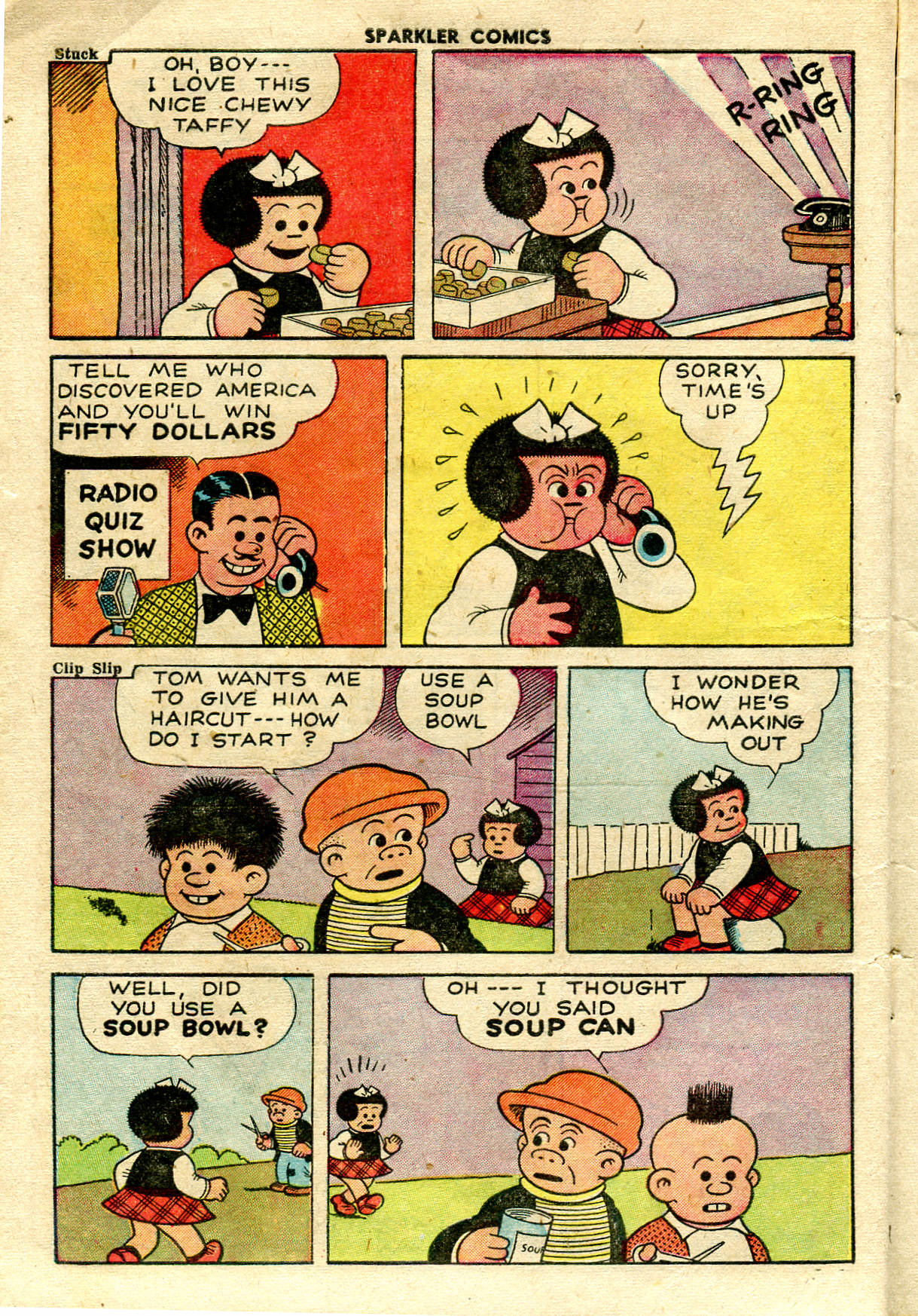 Read online Sparkler Comics comic -  Issue #109 - 10