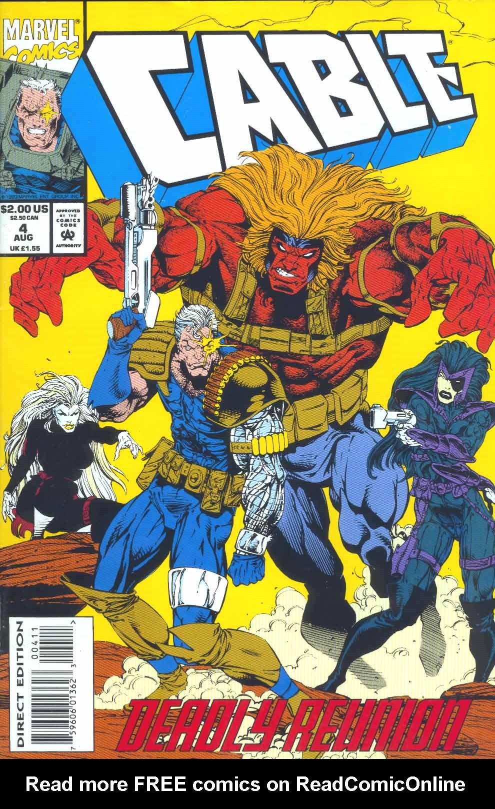 Read online Cable (1993) comic -  Issue #4 - 1