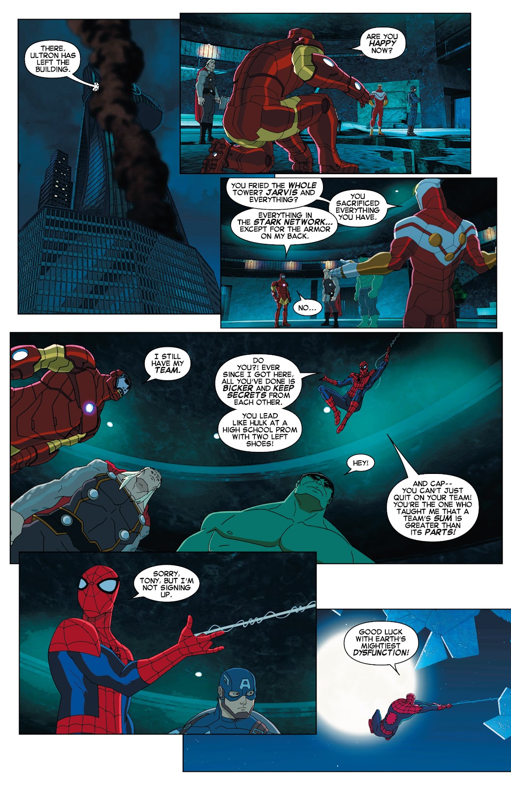 Marvel Universe Avengers Assemble: Civil War issue 2 - Page 20