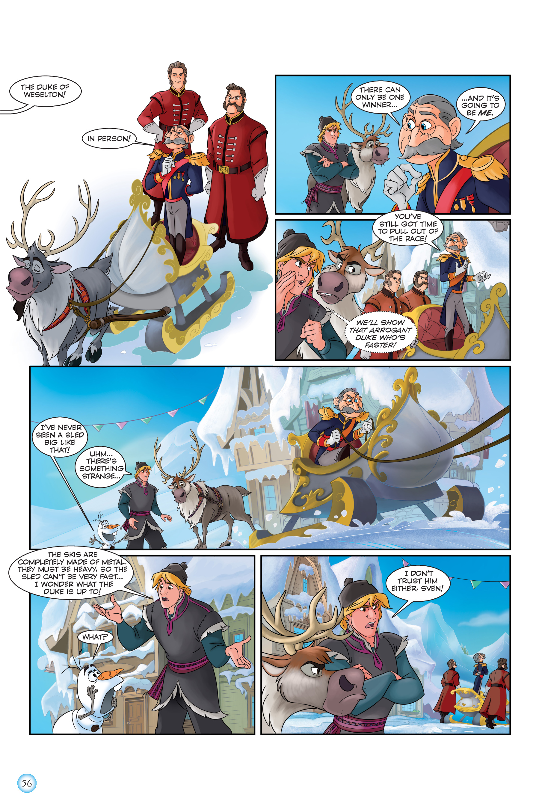 Read online Frozen Adventures: Snowy Stories comic -  Issue # TPB (Part 1) - 56