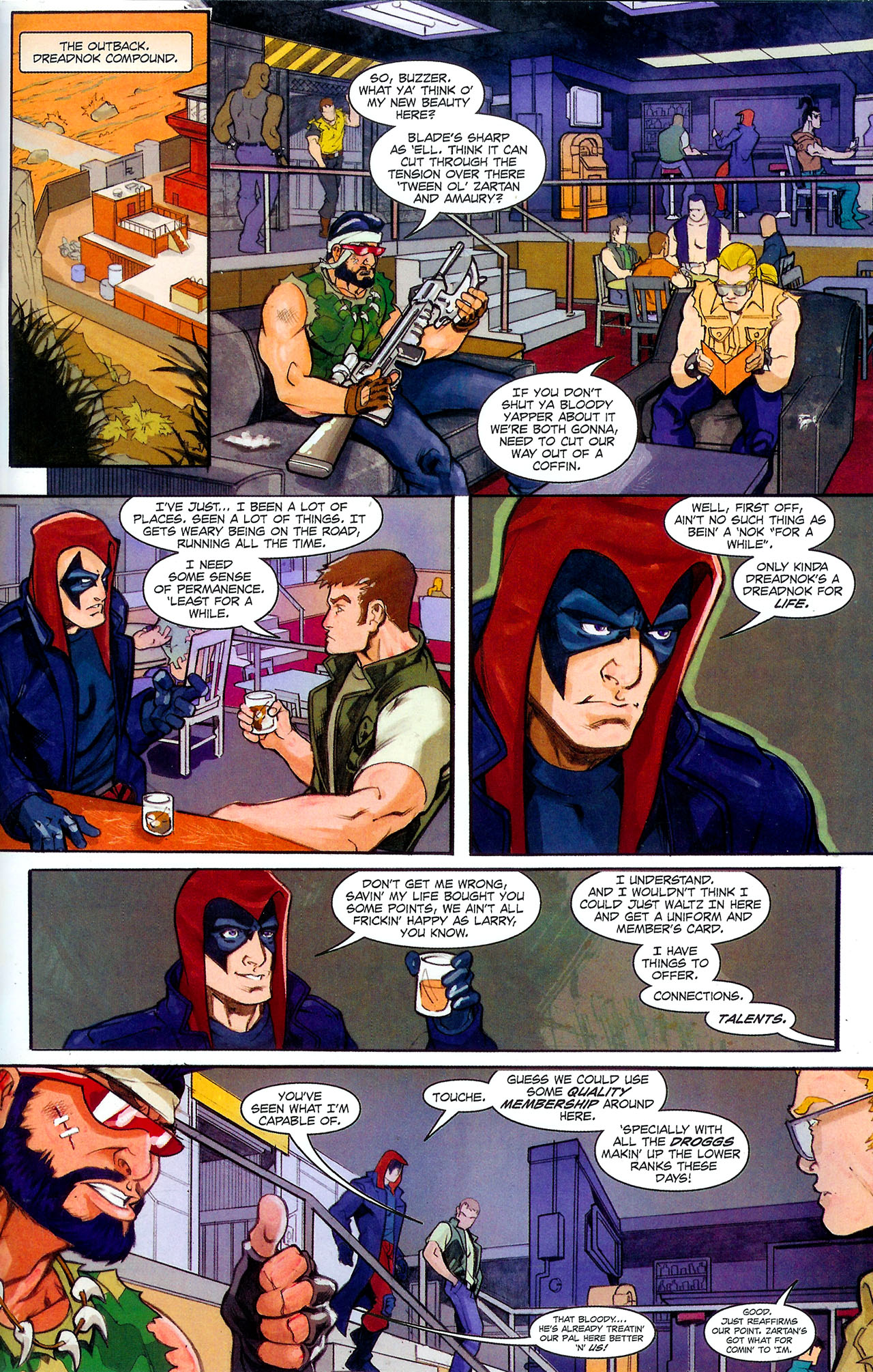 Read online G.I. Joe Dreadnoks: Declassified comic -  Issue #3 - 21