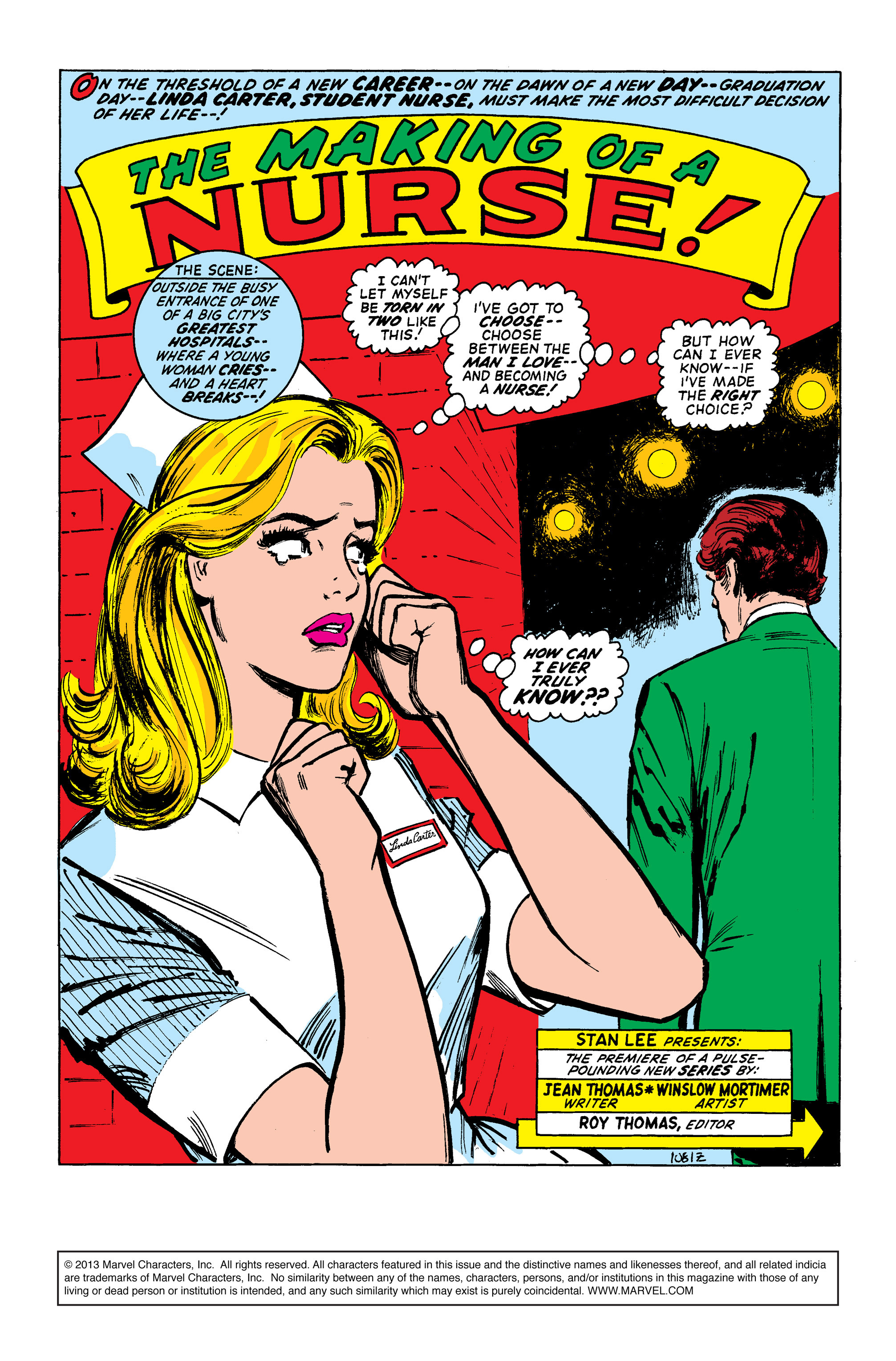 Read online Night Nurse (1972) comic -  Issue #1 - 2