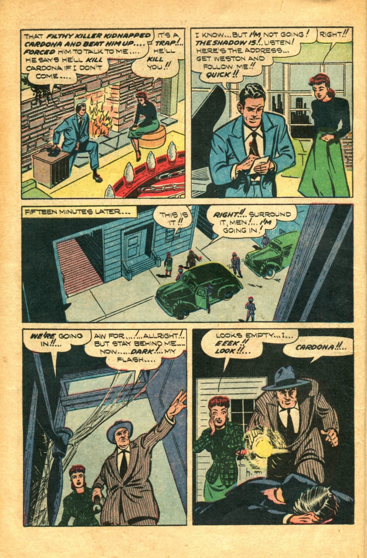 Read online Shadow Comics comic -  Issue #91 - 12