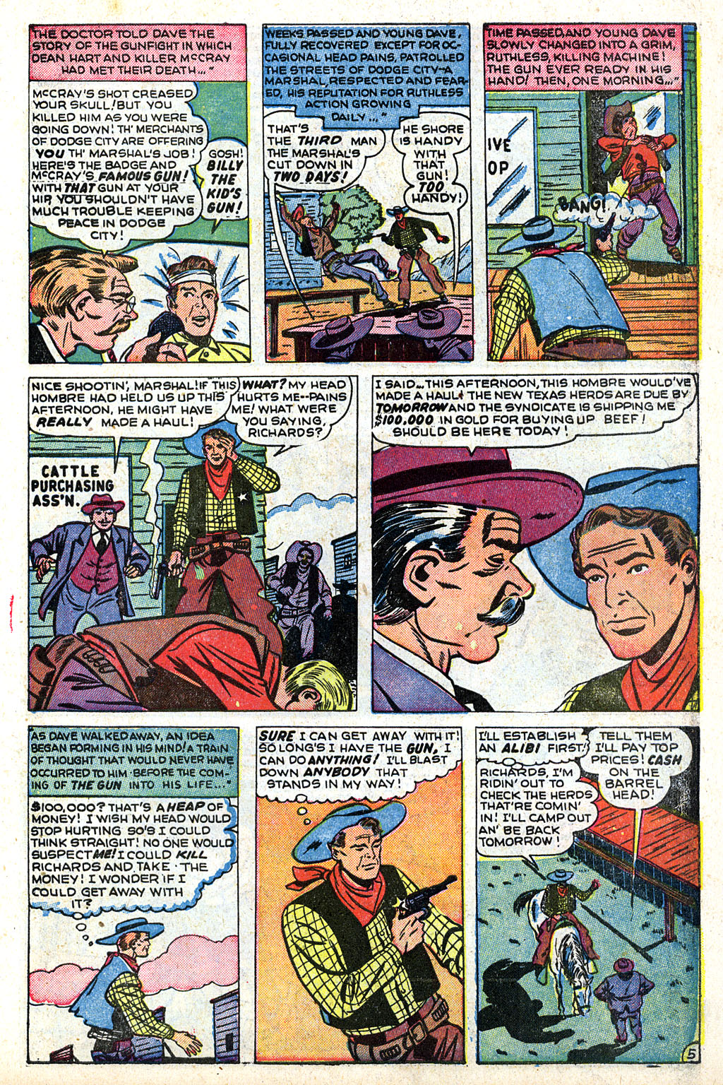 Read online Blaze Carson comic -  Issue #1 - 7