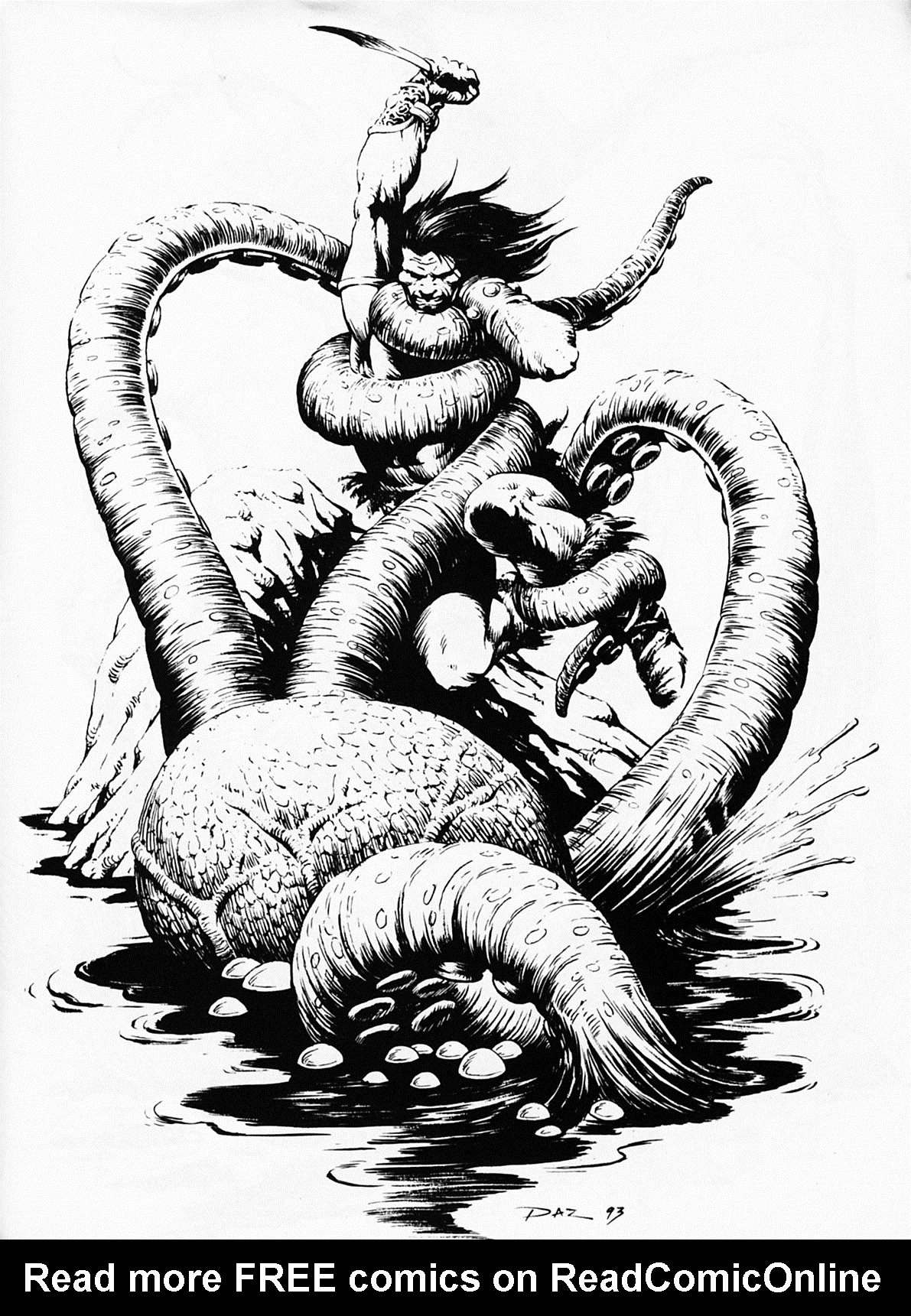 Read online The Savage Sword Of Conan comic -  Issue #220 - 58