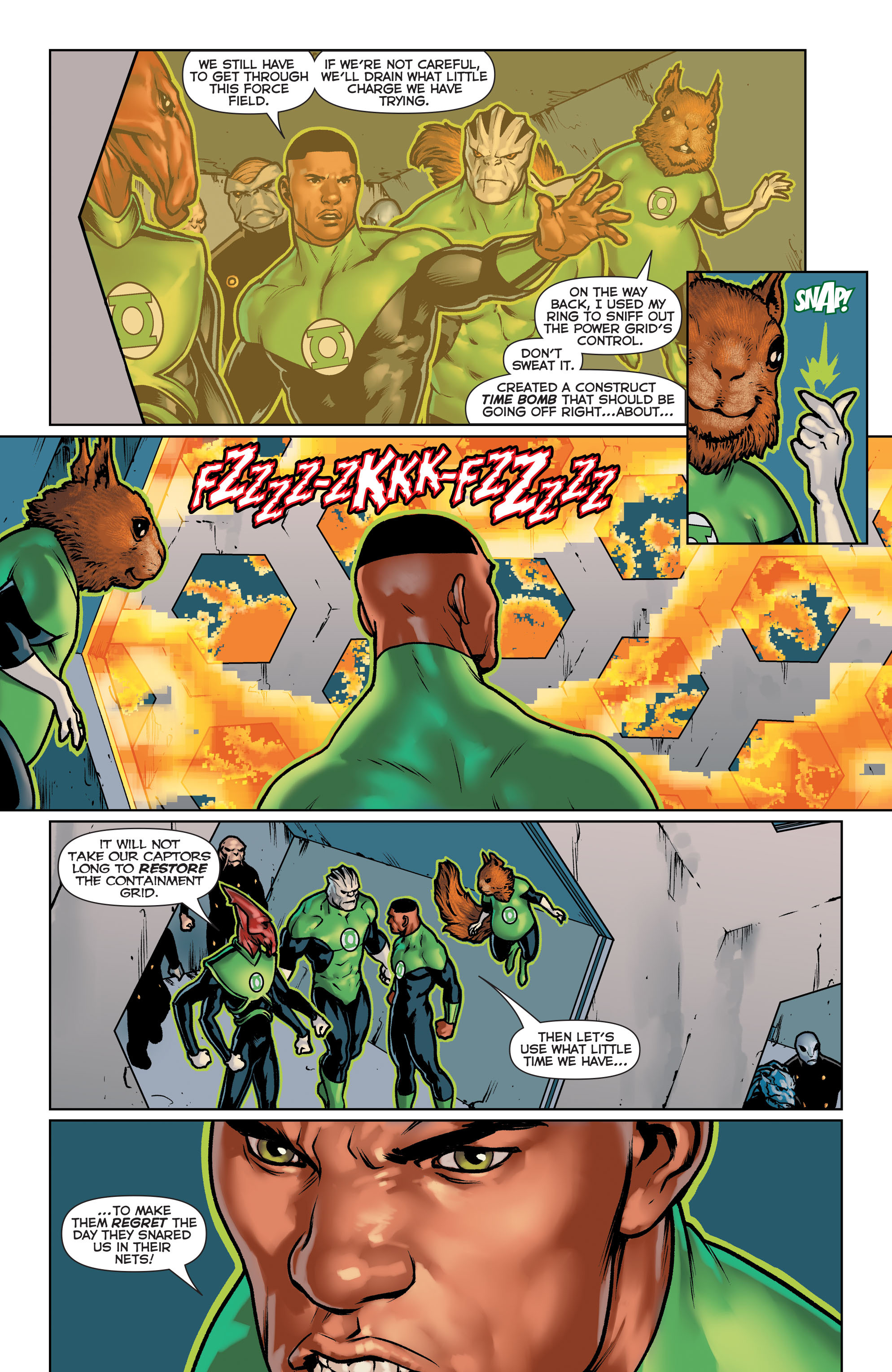 Read online Green Lantern: Lost Army comic -  Issue #5 - 9