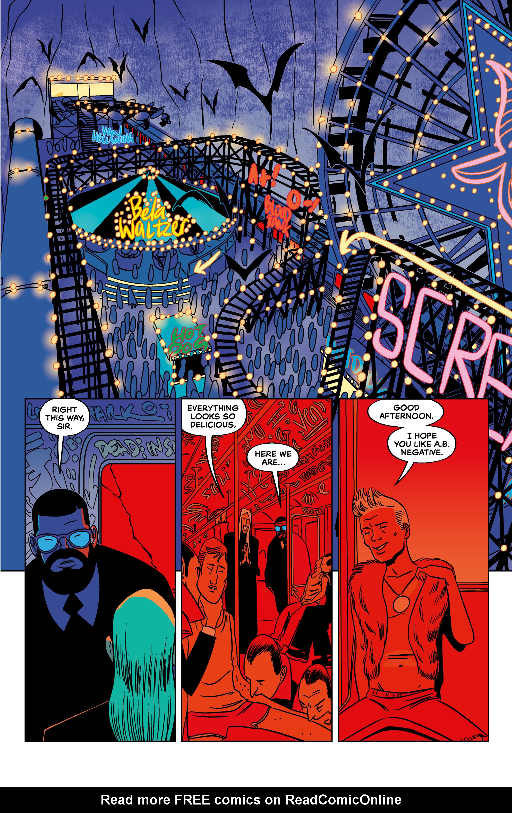 Read online Tales from the Umbrella Academy: You Look Like Death comic -  Issue #3 - 7