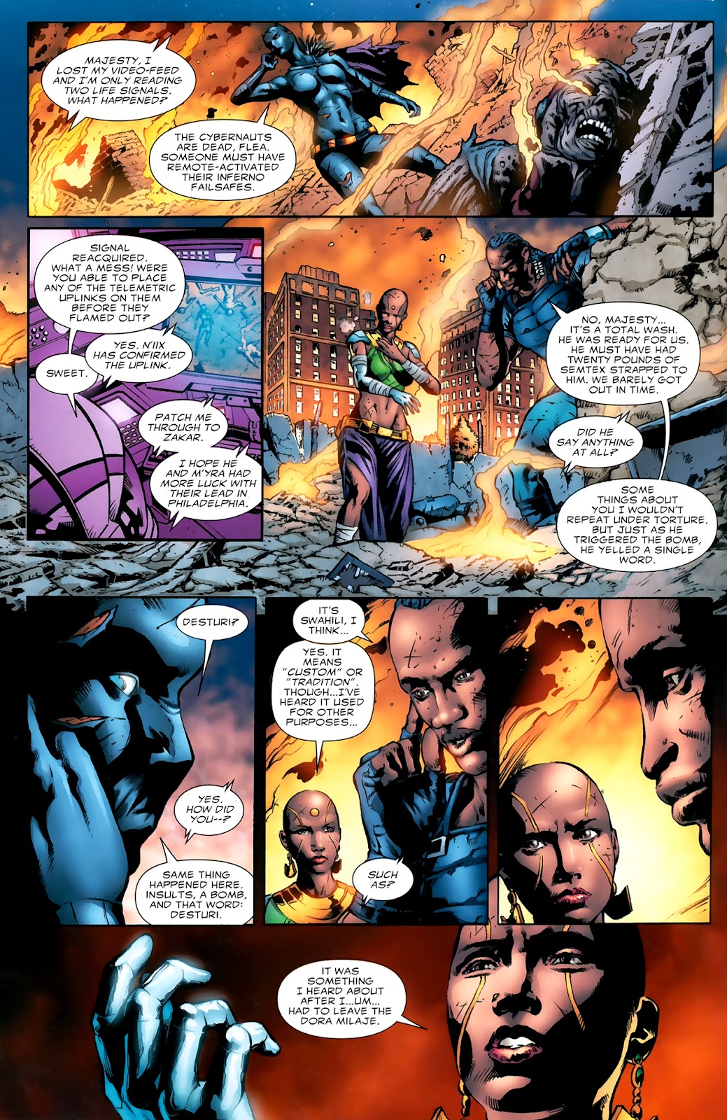 Black Panther (2009) issue 10 - Page 11