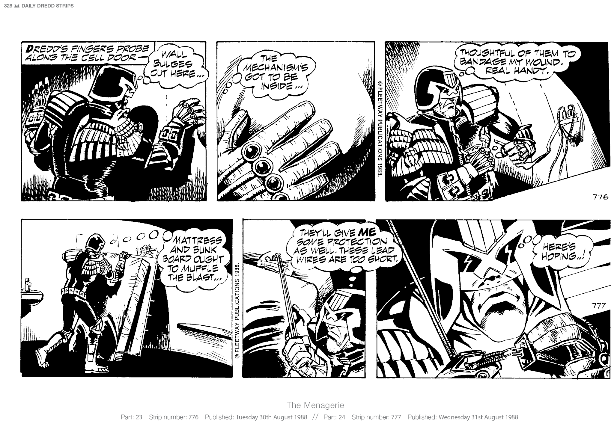 Read online Judge Dredd: The Daily Dredds comic -  Issue # TPB 2 - 331