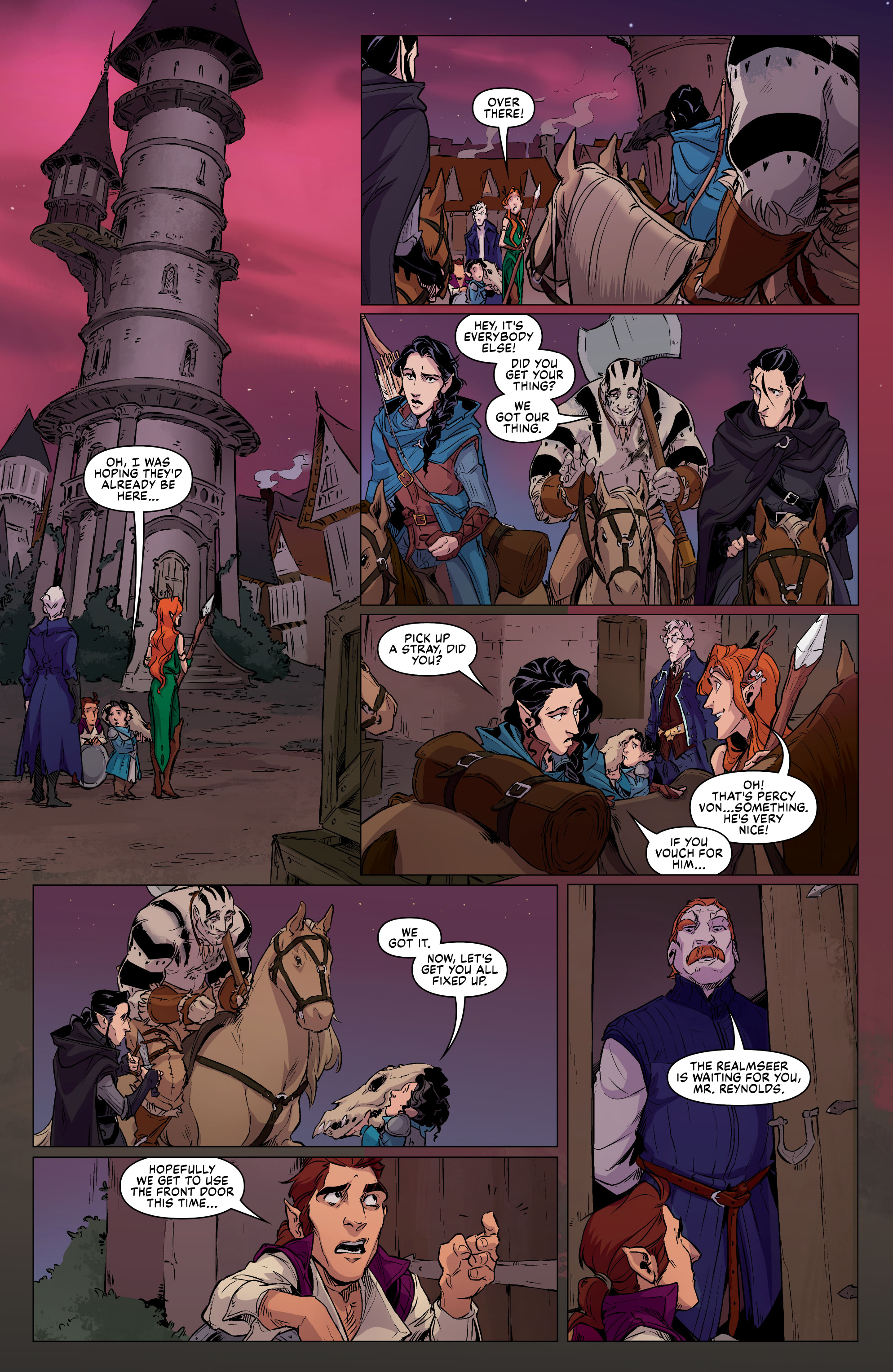 Read online Critical Role Vox Machina Origins comic -  Issue #6 - 7
