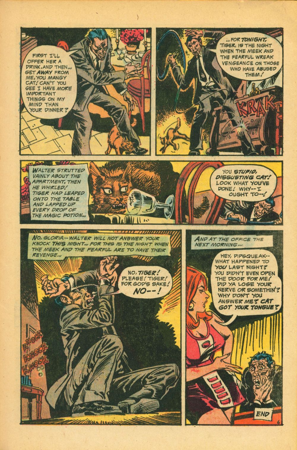 Read online House of Mystery (1951) comic -  Issue #215 - 9