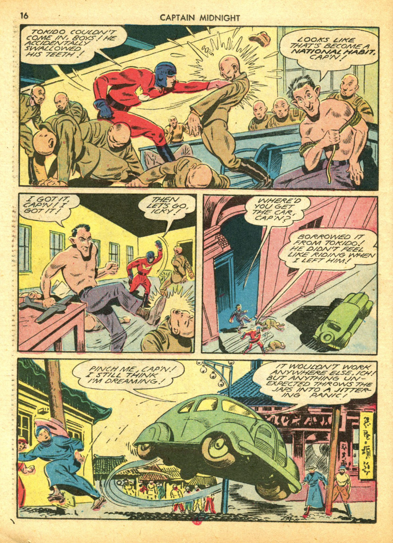 Read online Captain Midnight (1942) comic -  Issue #5 - 16