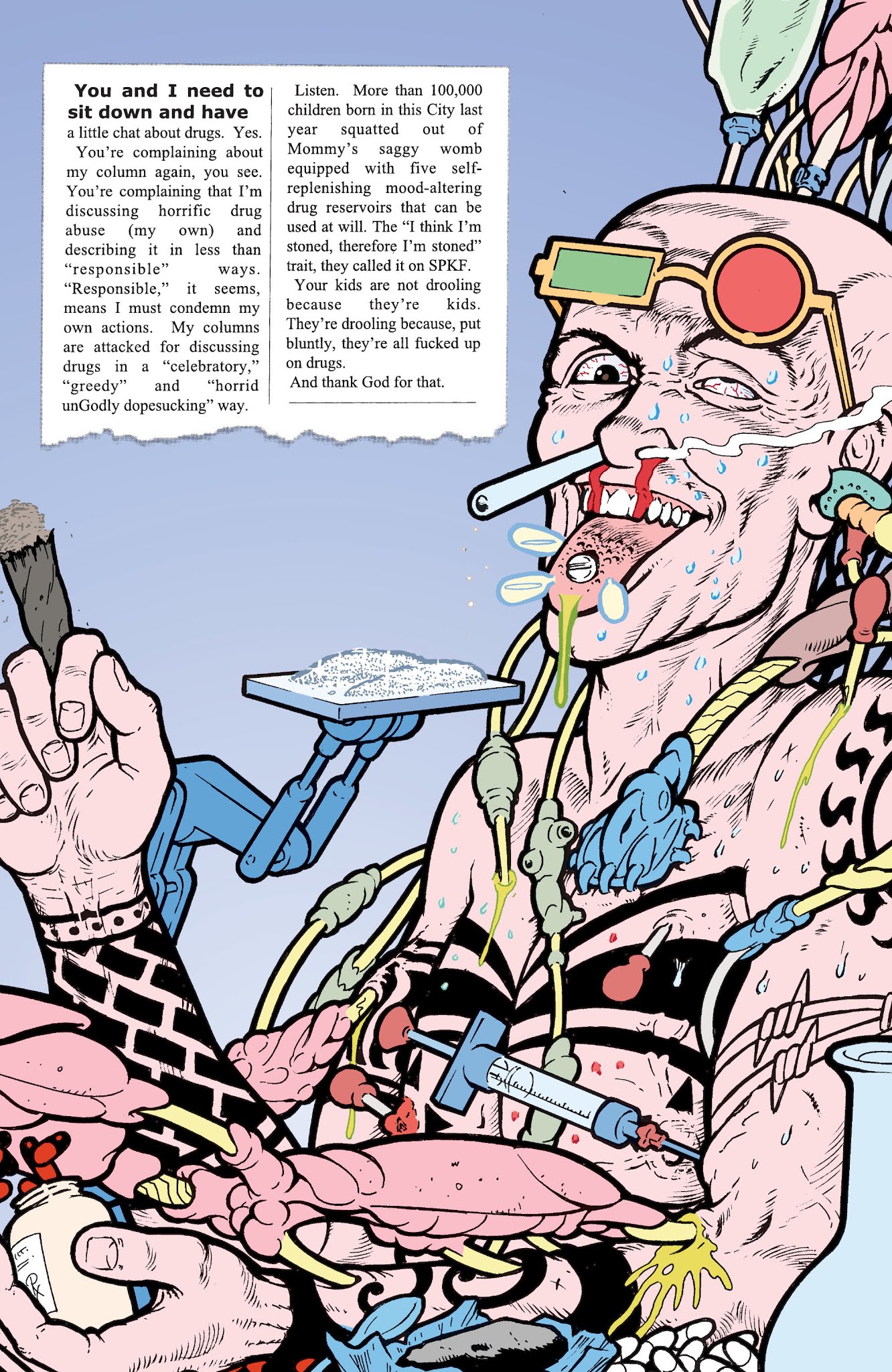 Read online Transmetropolitan comic -  Issue # Issue I Hate It Here - 8