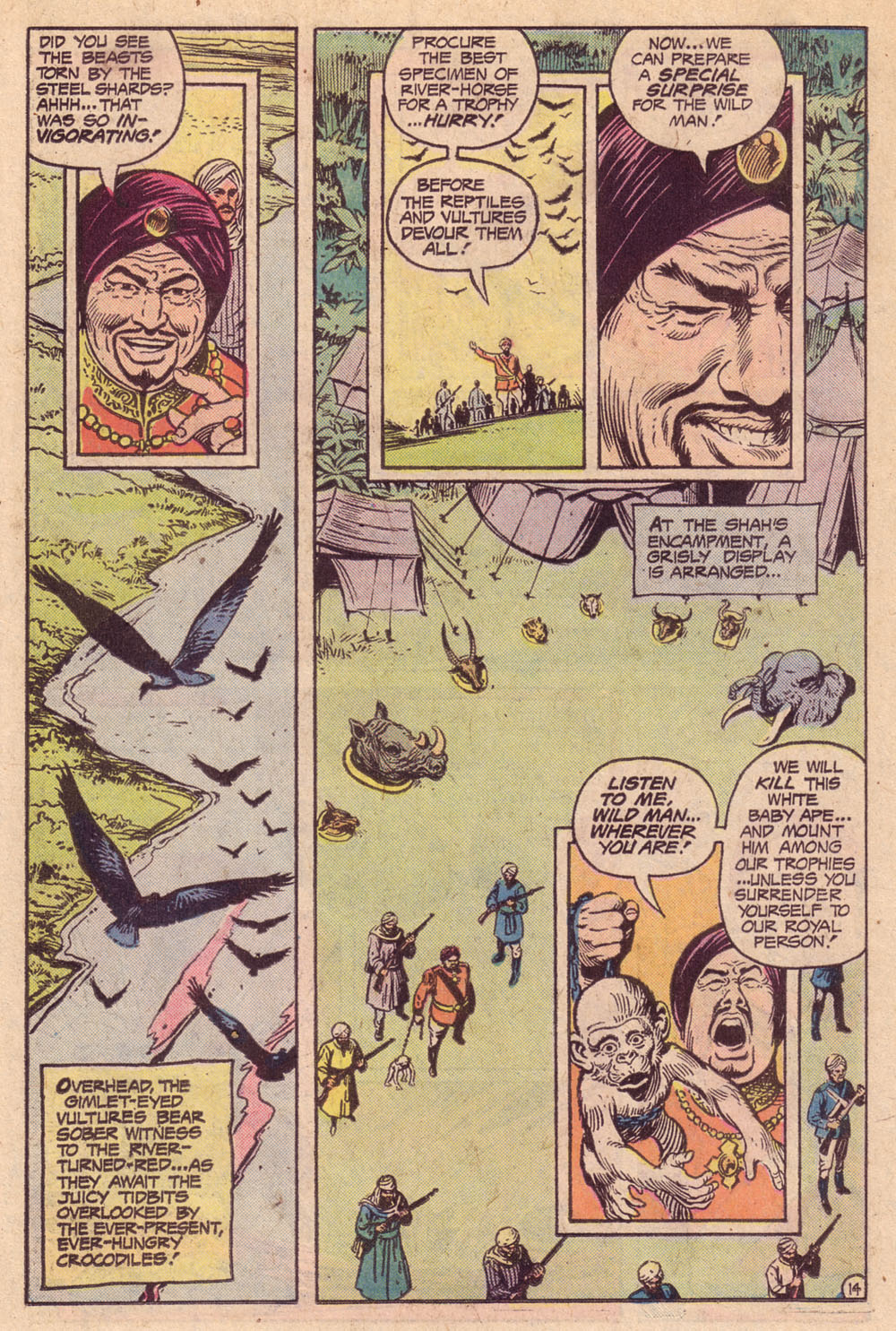 Read online Tarzan (1972) comic -  Issue #244 - 14