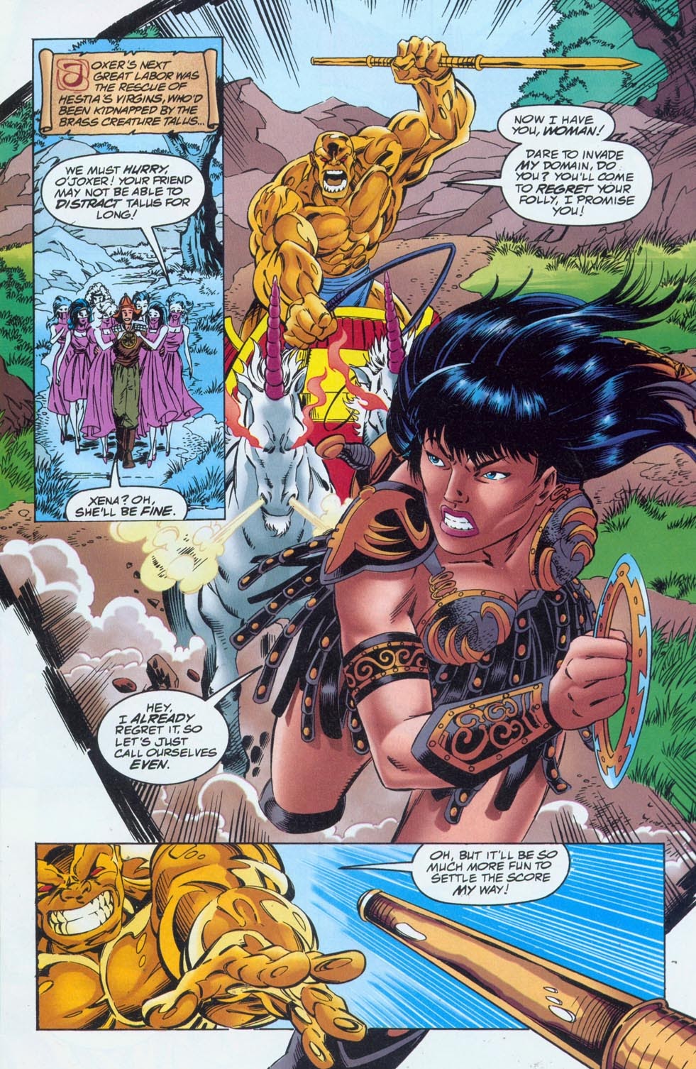 Read online Xena: Warrior Princess/Joxer: Warrior Prince comic -  Issue #2 - 9
