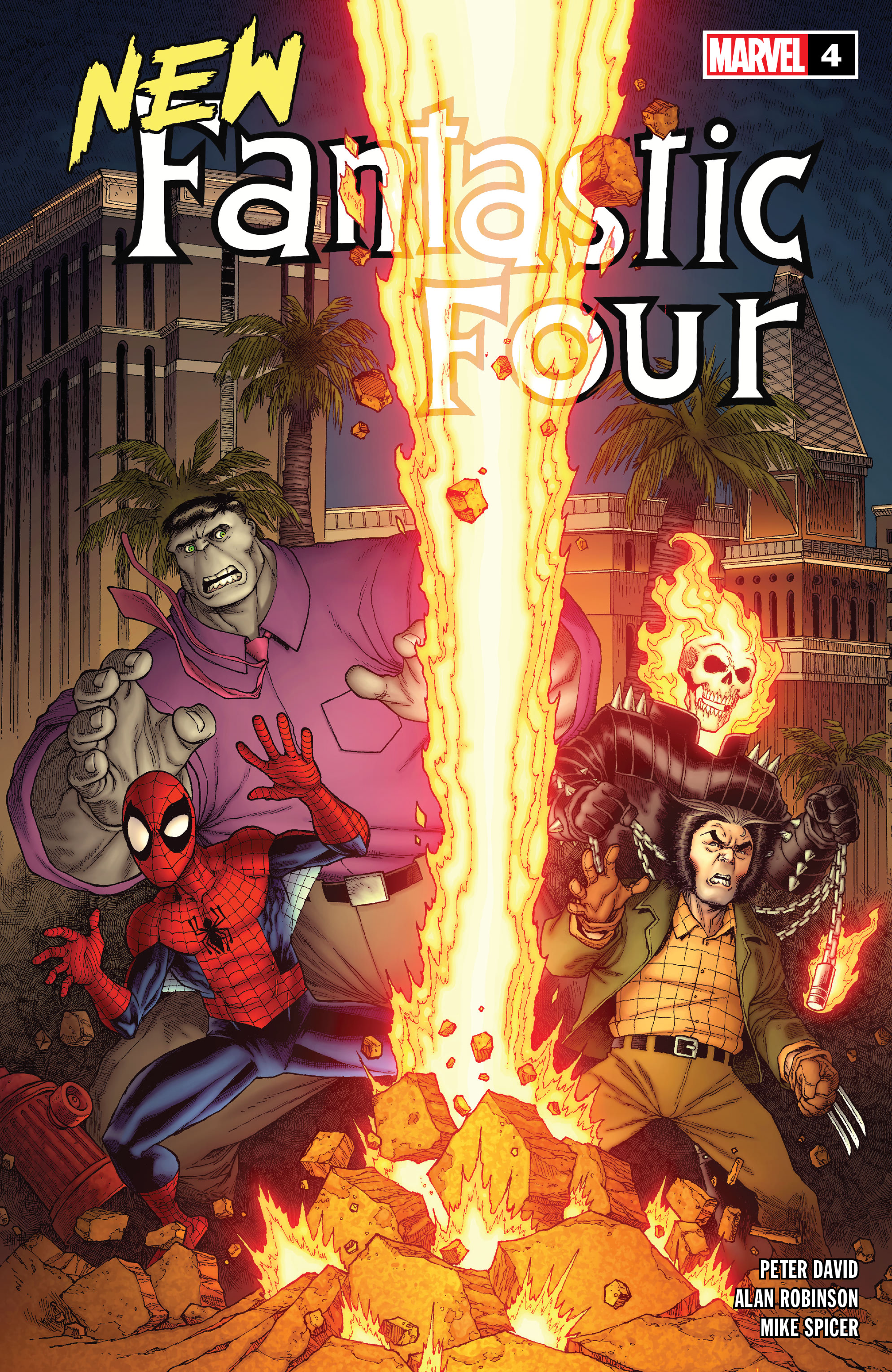 Read online New Fantastic Four comic -  Issue #4 - 1