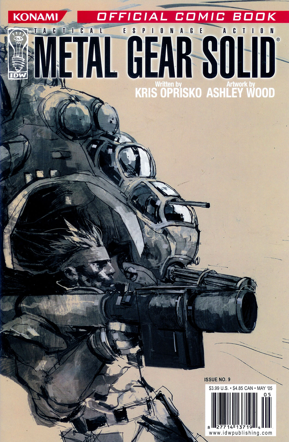 Read online Metal Gear Solid comic -  Issue #9 - 1