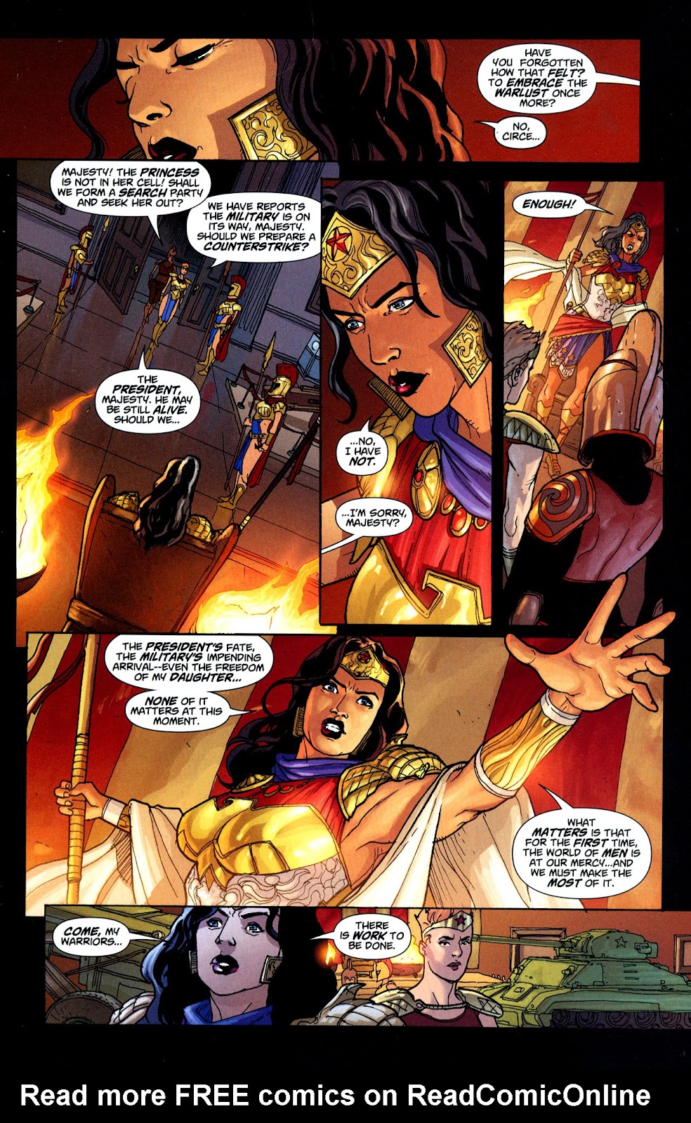 Amazons Attack issue 1 - Page 13