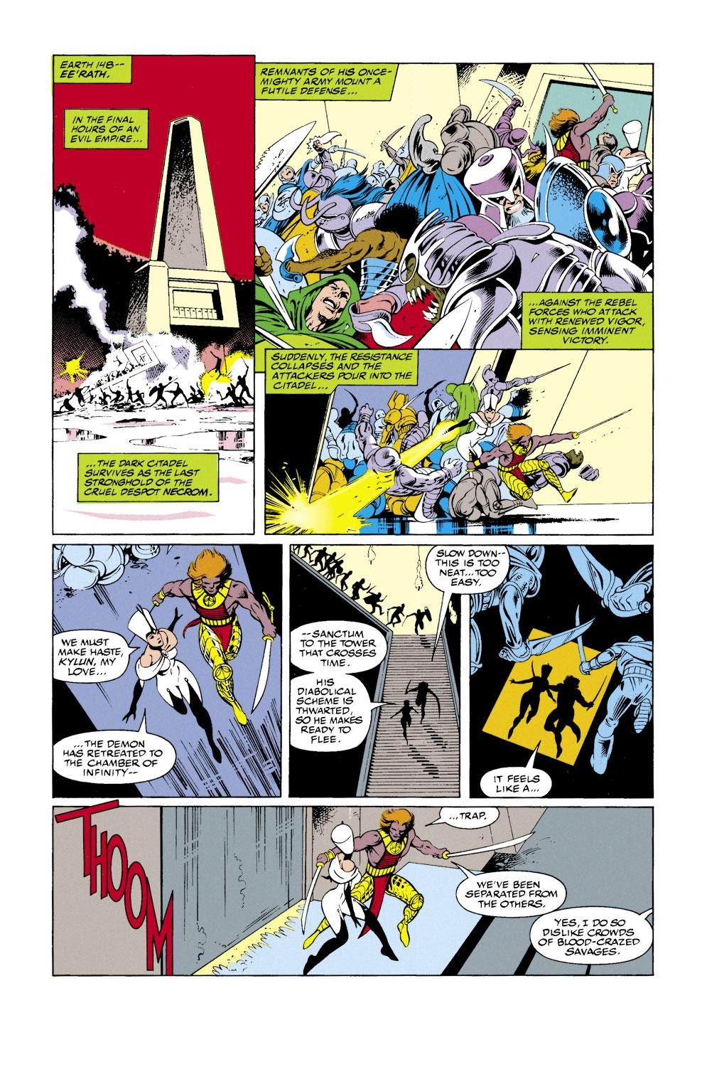 Read online Excalibur (1988) comic -  Issue #45 - 21