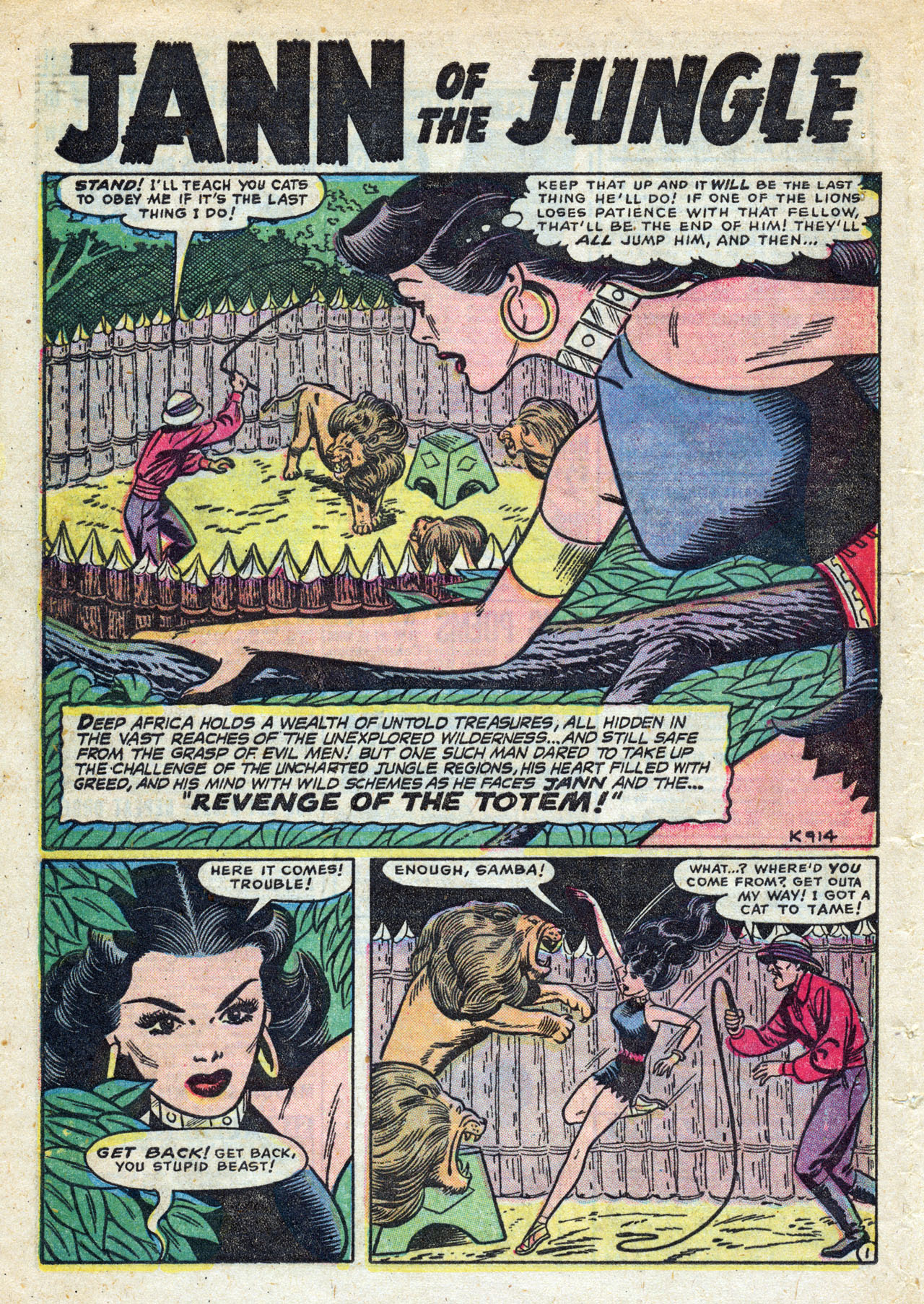 Read online Jann of the Jungle comic -  Issue #15 - 29