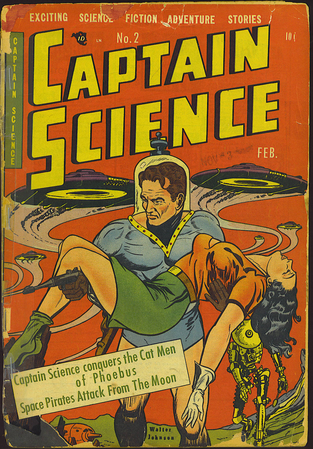 Read online Captain Science comic -  Issue #2 - 1