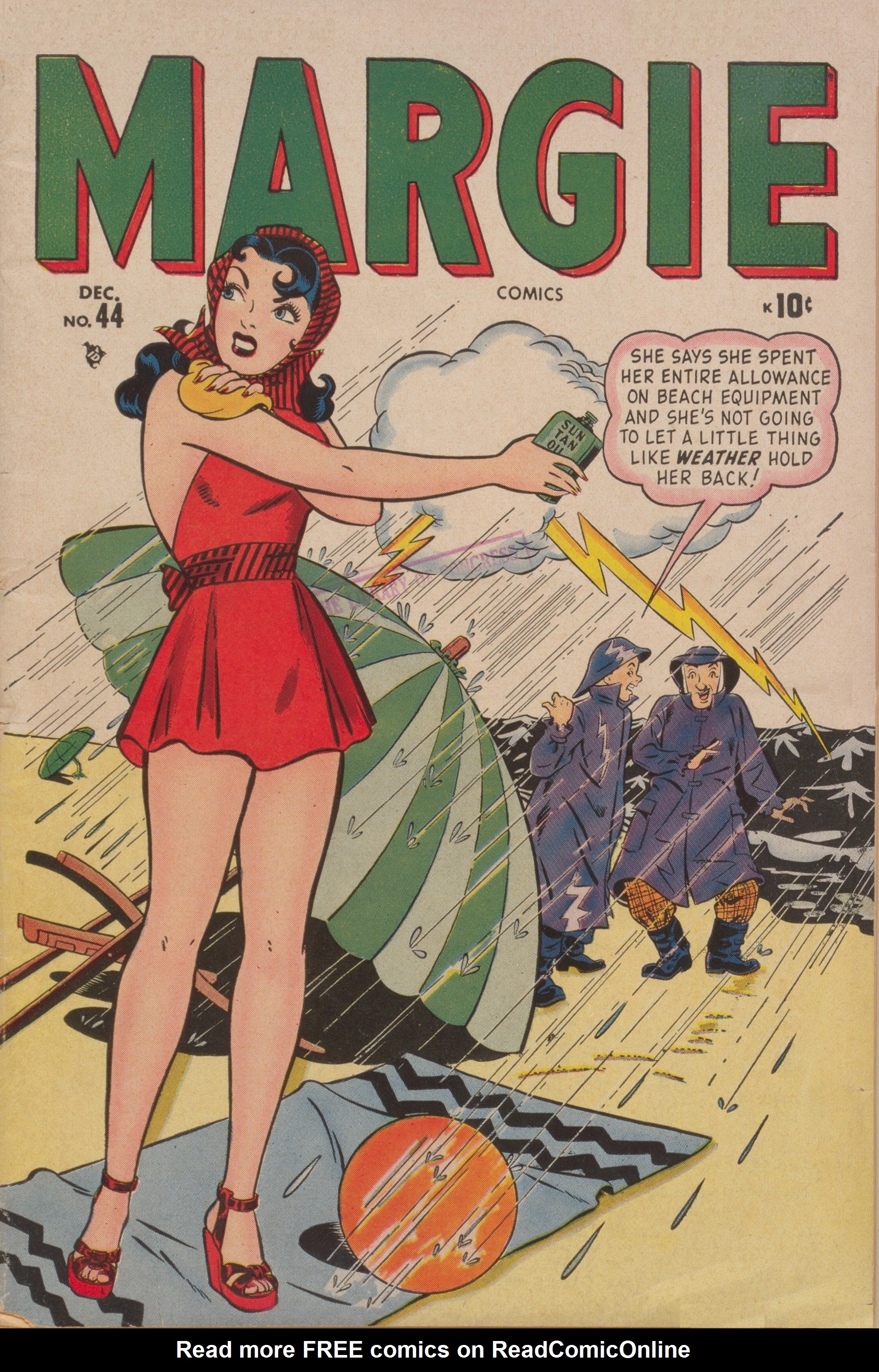 Read online Margie Comics comic -  Issue #44 - 1