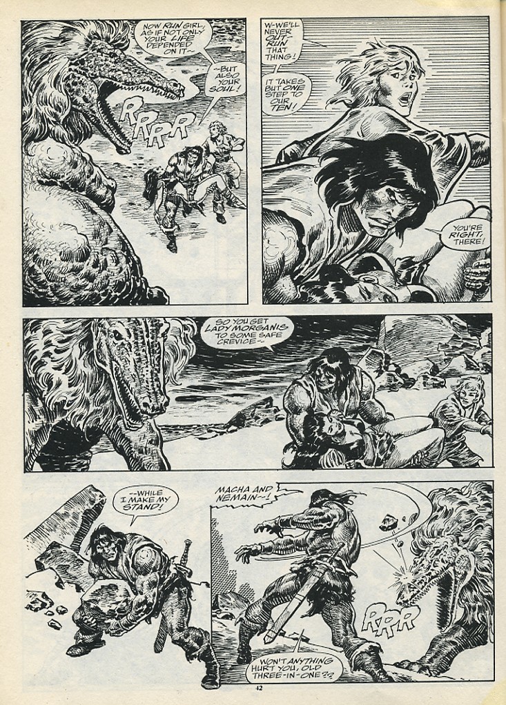 Read online The Savage Sword Of Conan comic -  Issue #196 - 44