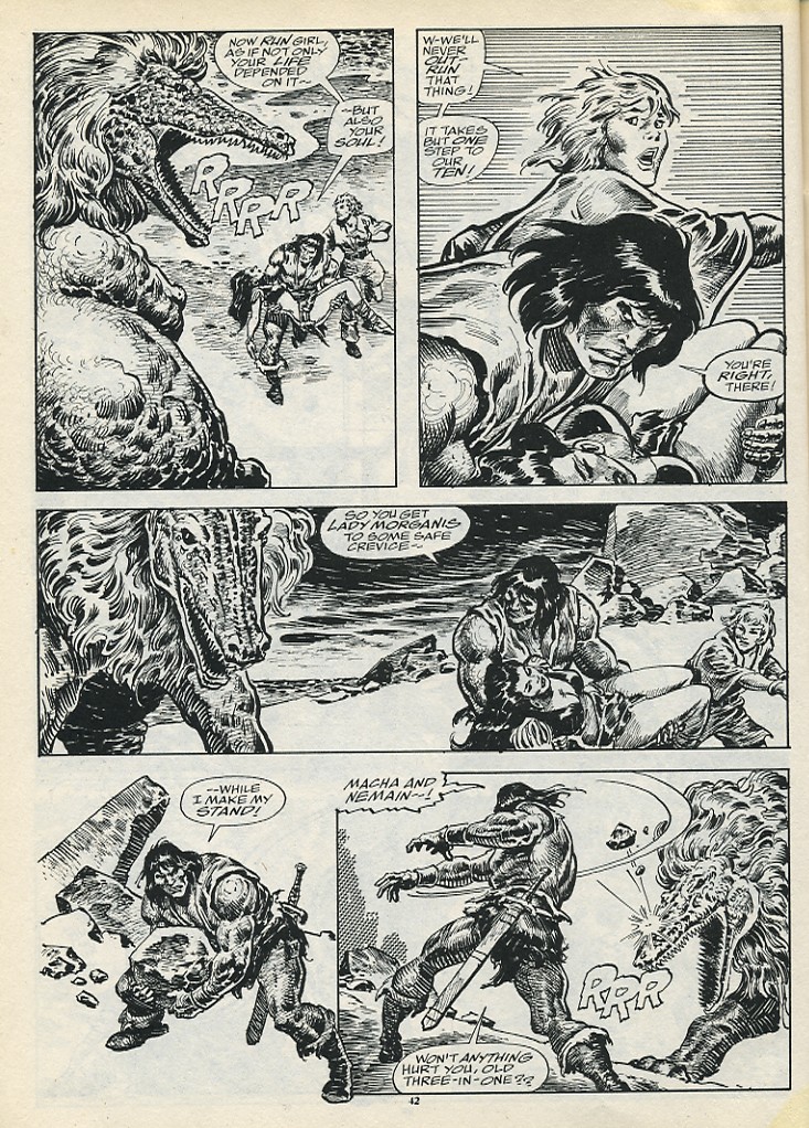 The Savage Sword Of Conan issue 196 - Page 44