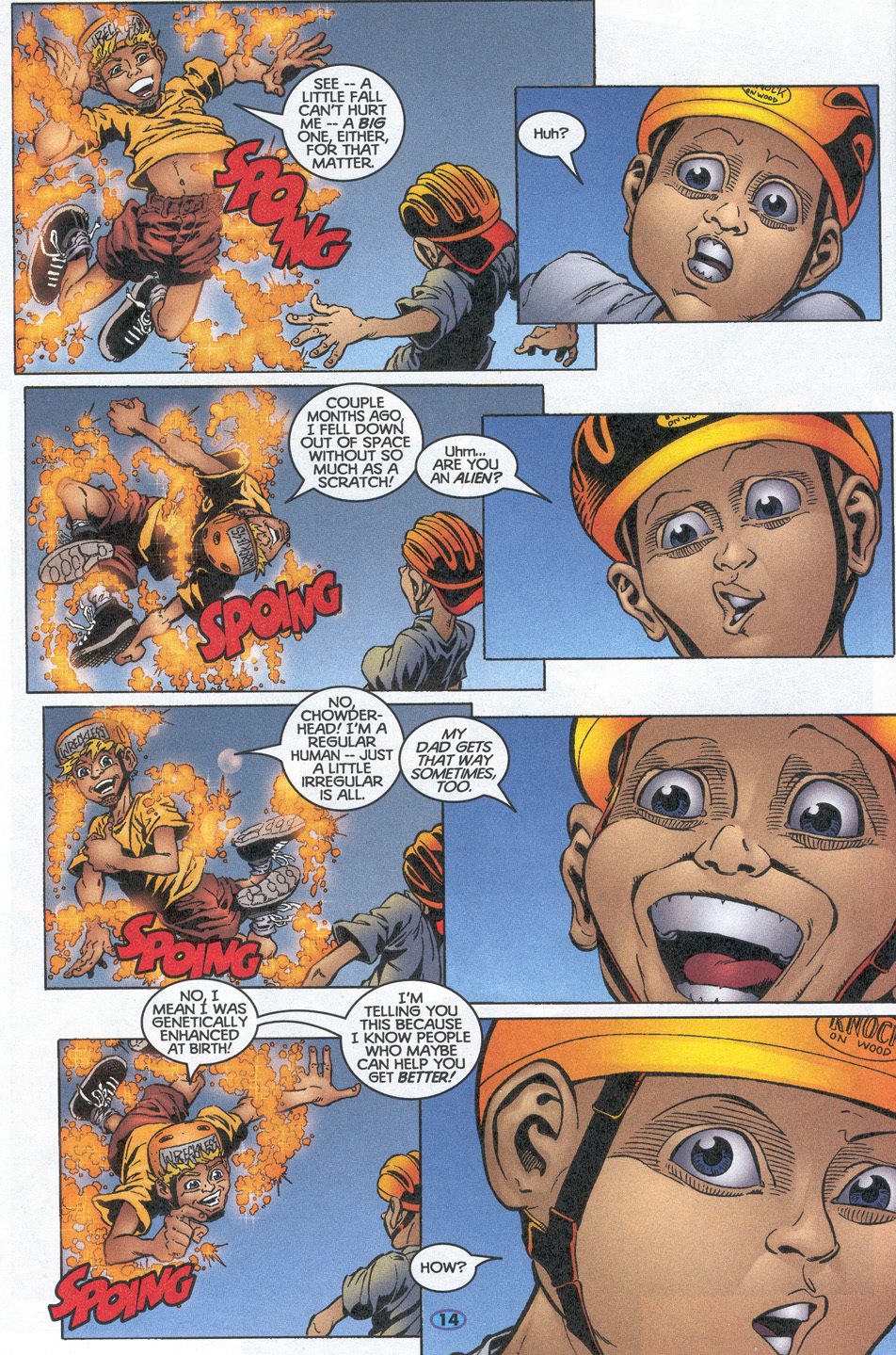 Read online Troublemakers comic -  Issue #10 - 12