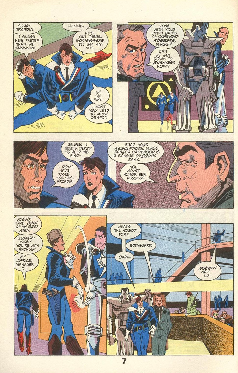 Read online American Flagg! comic -  Issue #31 - 10