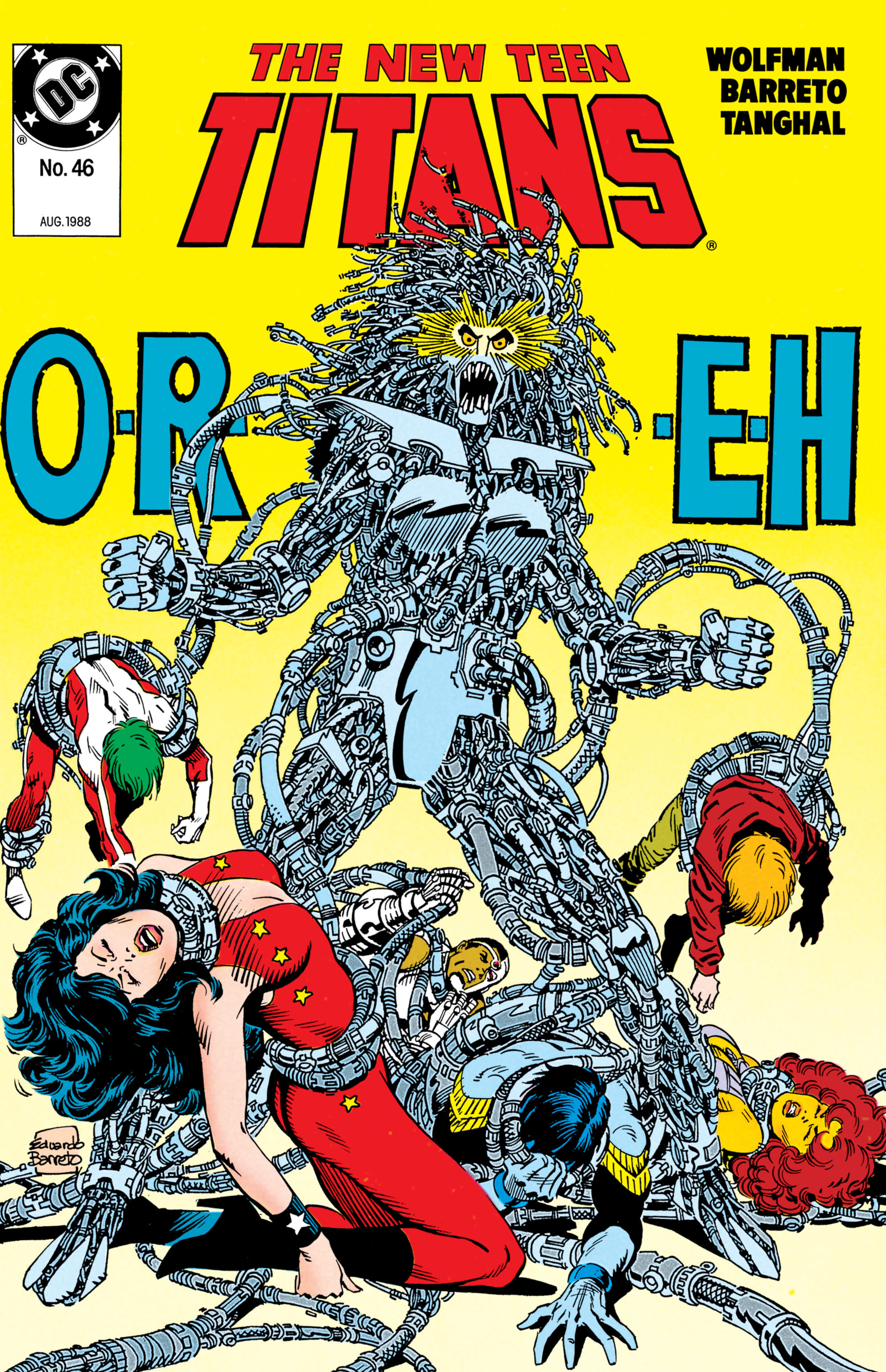 Read online The New Teen Titans (1984) comic -  Issue #46 - 1