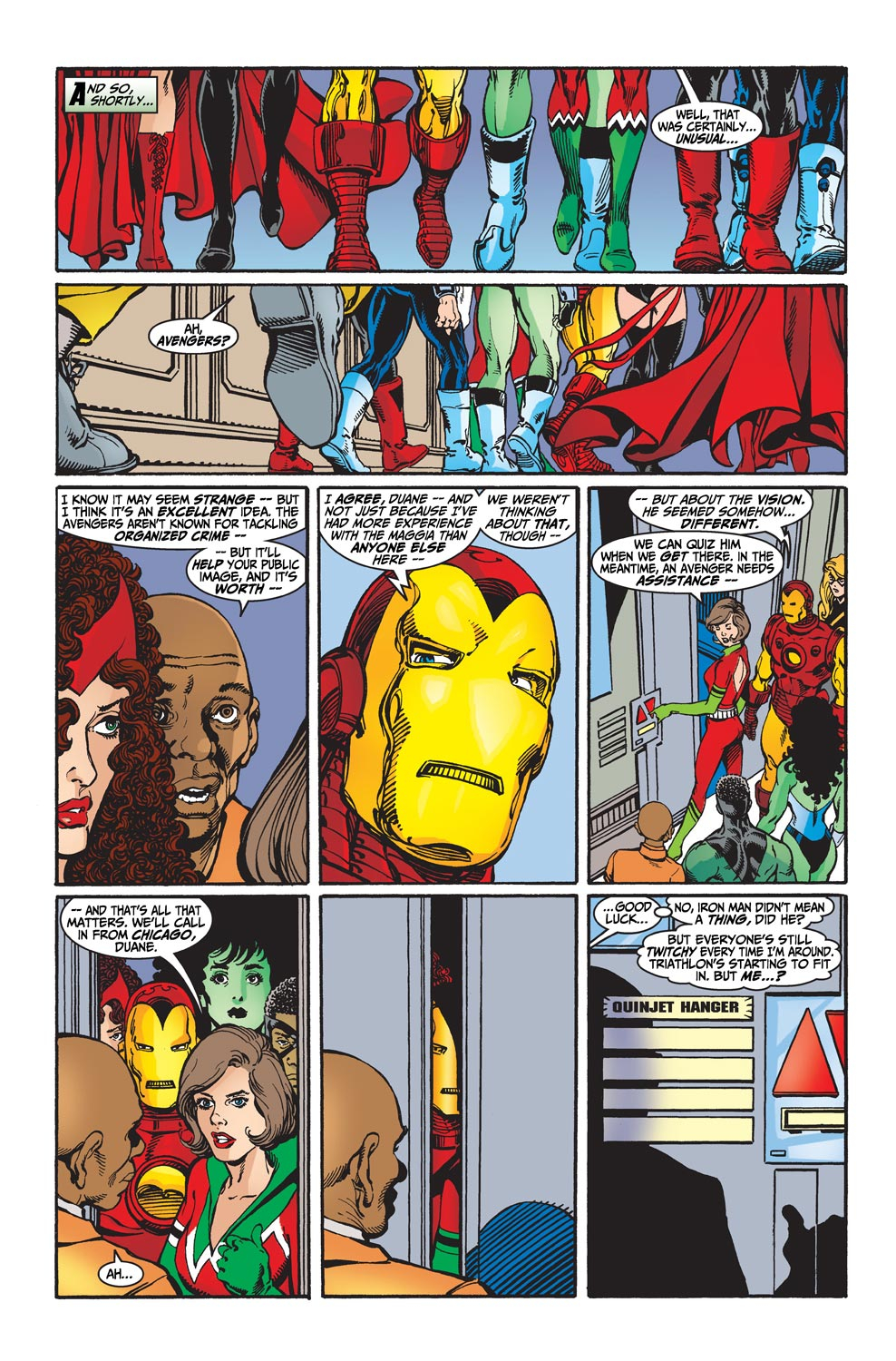 Read online Avengers (1998) comic -  Issue #31 - 12
