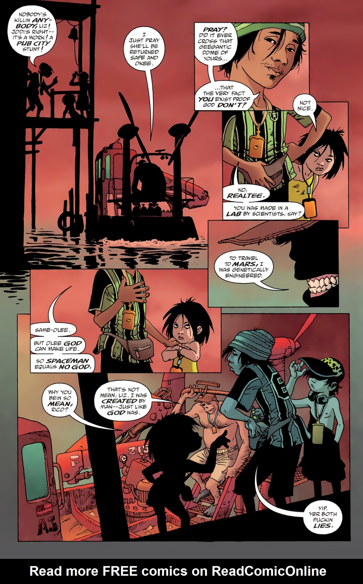 Read online Spaceman comic -  Issue #1 - 12