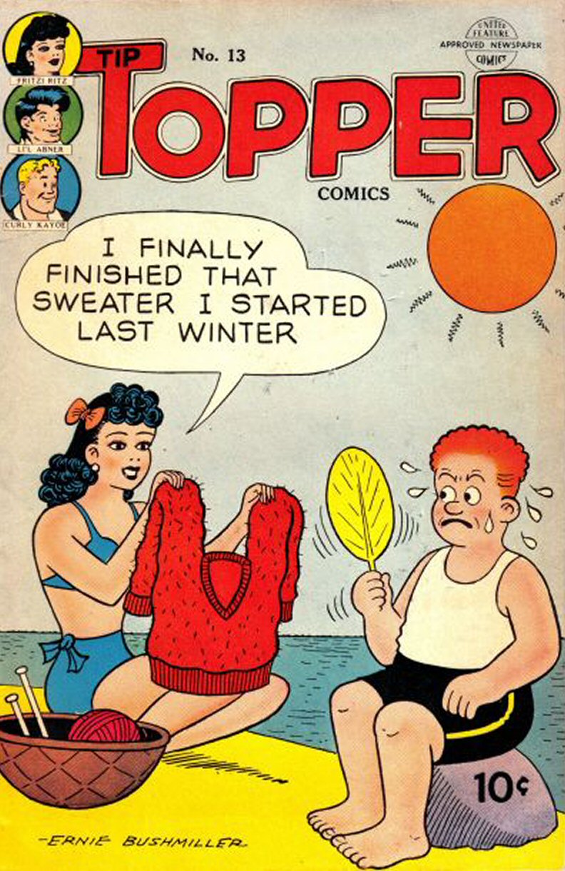 Read online Tip Topper Comics comic -  Issue #13 - 1