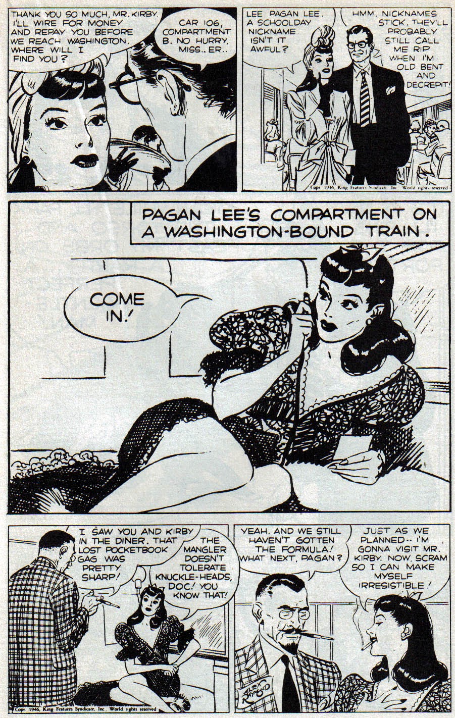 Read online Official Rip Kirby comic -  Issue #3 - 19