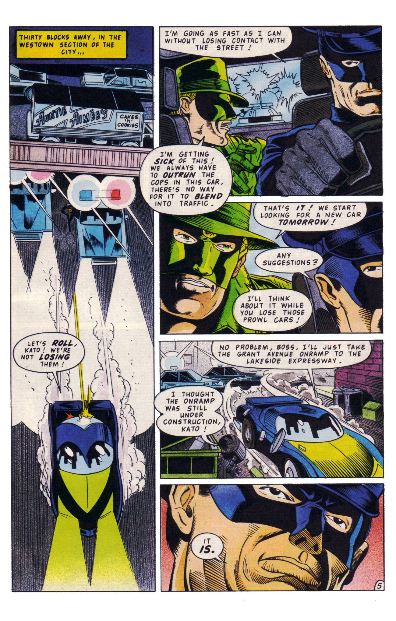 Read online The Green Hornet (1991) comic -  Issue #6 - 7