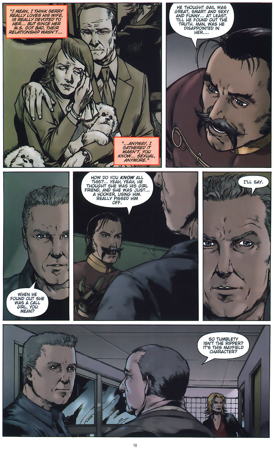 Read online CSI: Crime Scene Investigation comic -  Issue #5 - 20