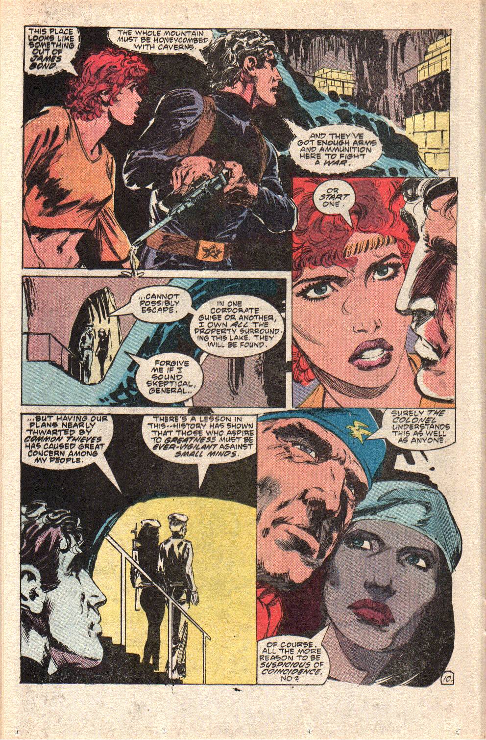 Read online Jon Sable, Freelance comic -  Issue #9 - 12