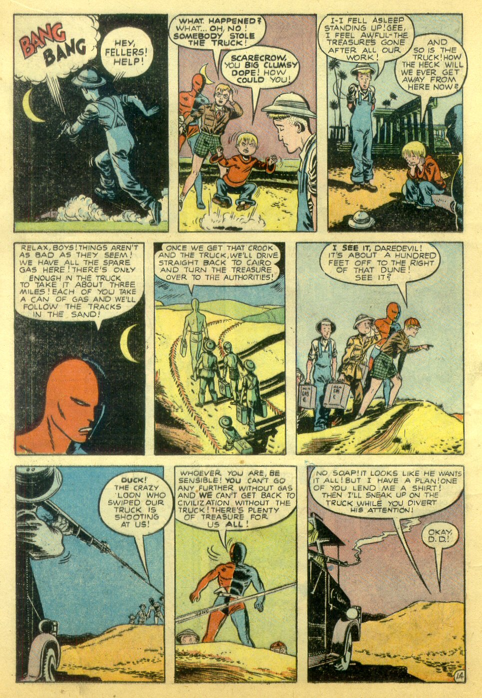 Read online Daredevil (1941) comic -  Issue #53 - 16