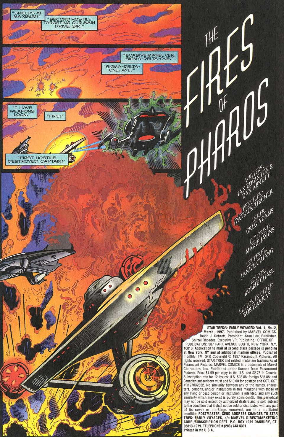 Read online Star Trek: Early Voyages comic -  Issue #2 - 3