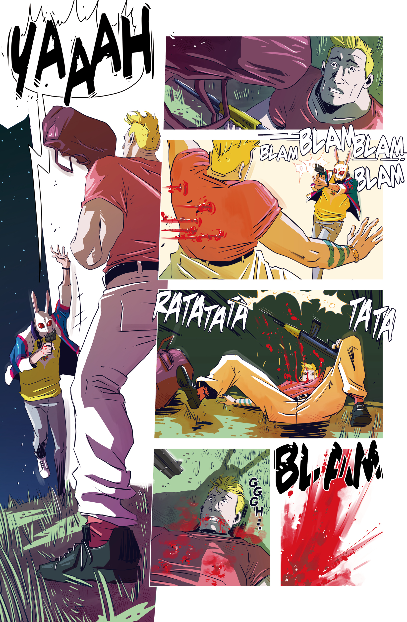Read online Hotline Miami Wildlife comic -  Issue #2 - 13