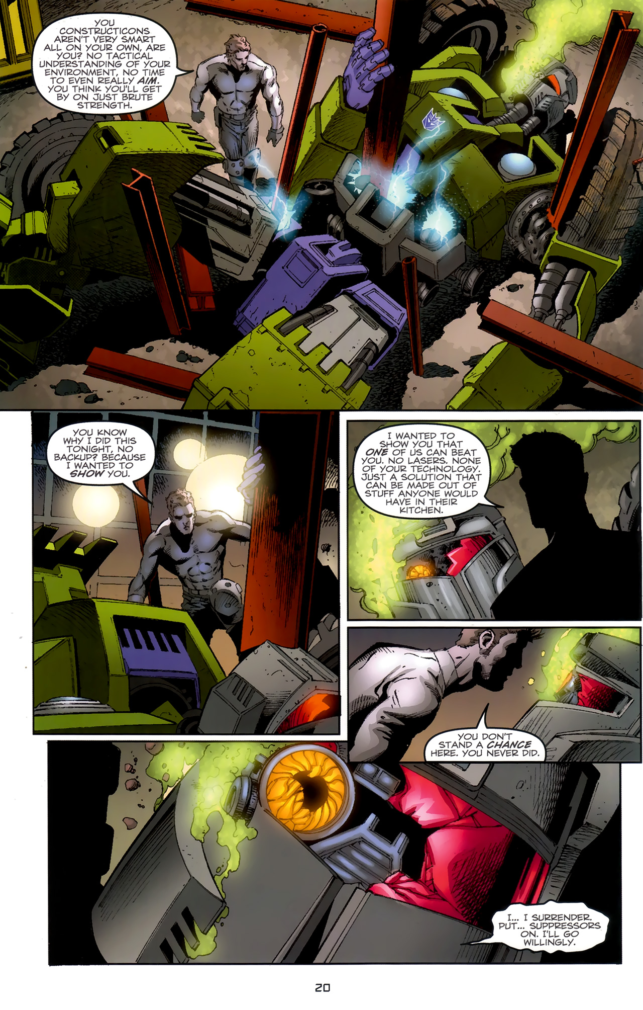 Read online The Transformers (2009) comic -  Issue #8 - 23